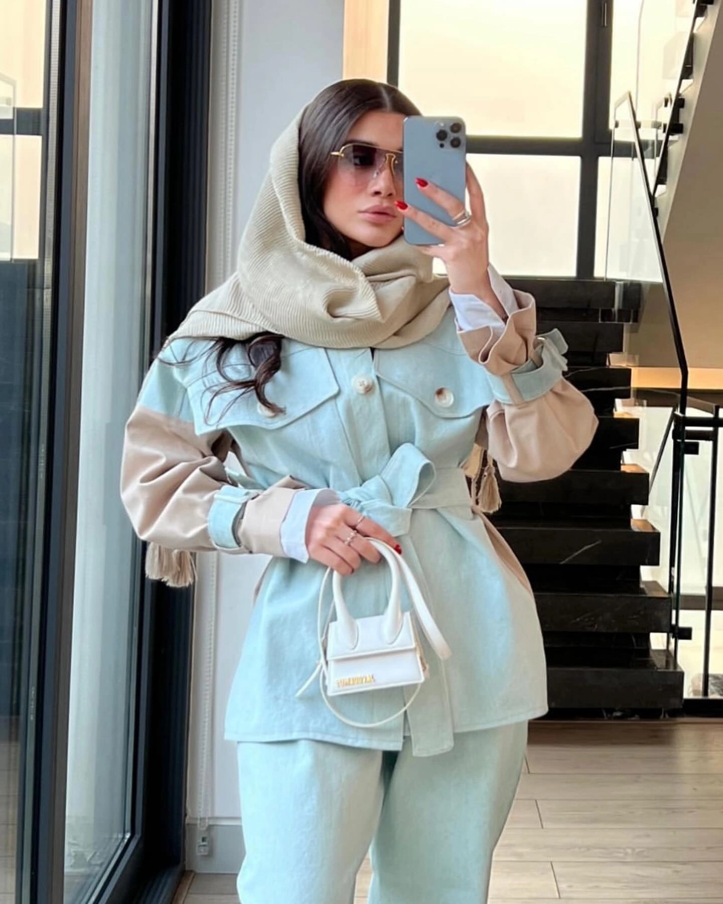 ست کت وشلوار جین یخی