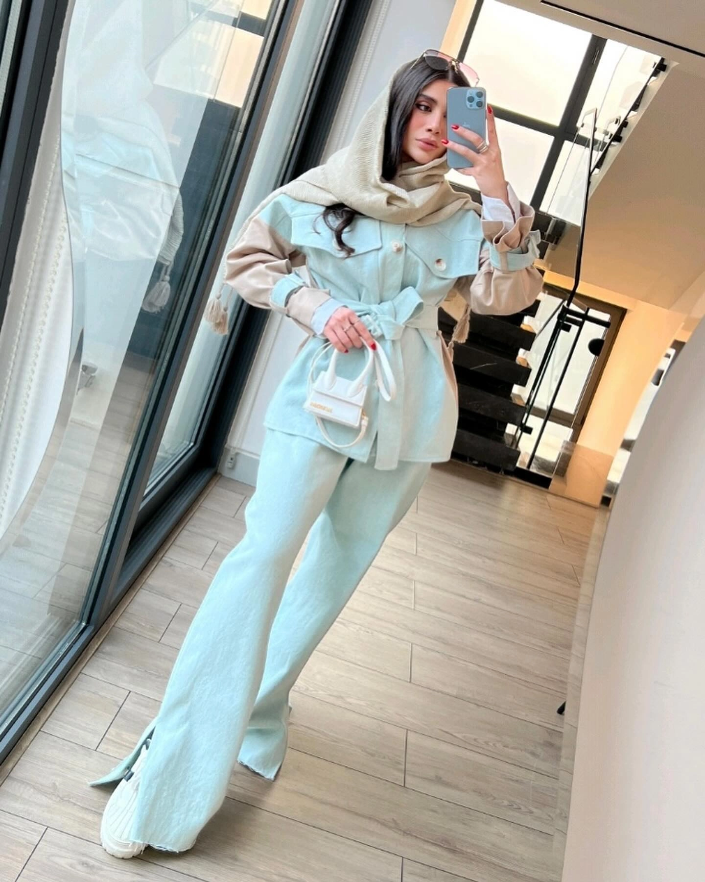 ست کت وشلوار جین یخی