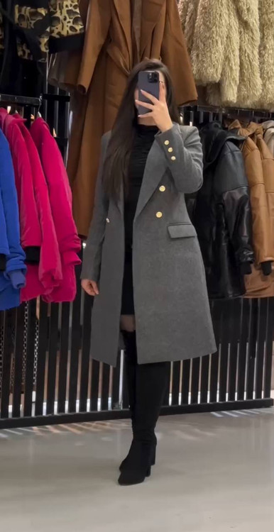 پالتو فوتر زغالی