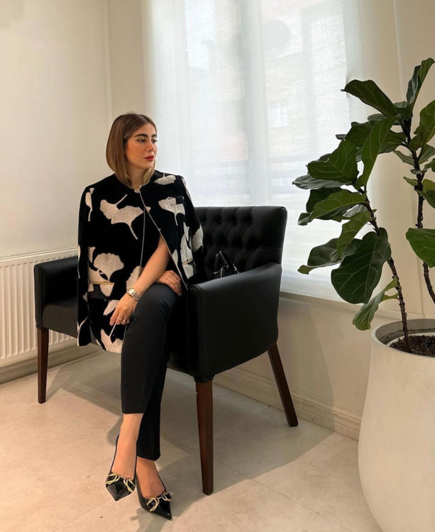 کت سوزن دوزی قاصدک