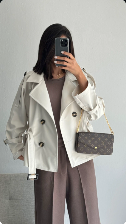 ترنچ کت پاییزه