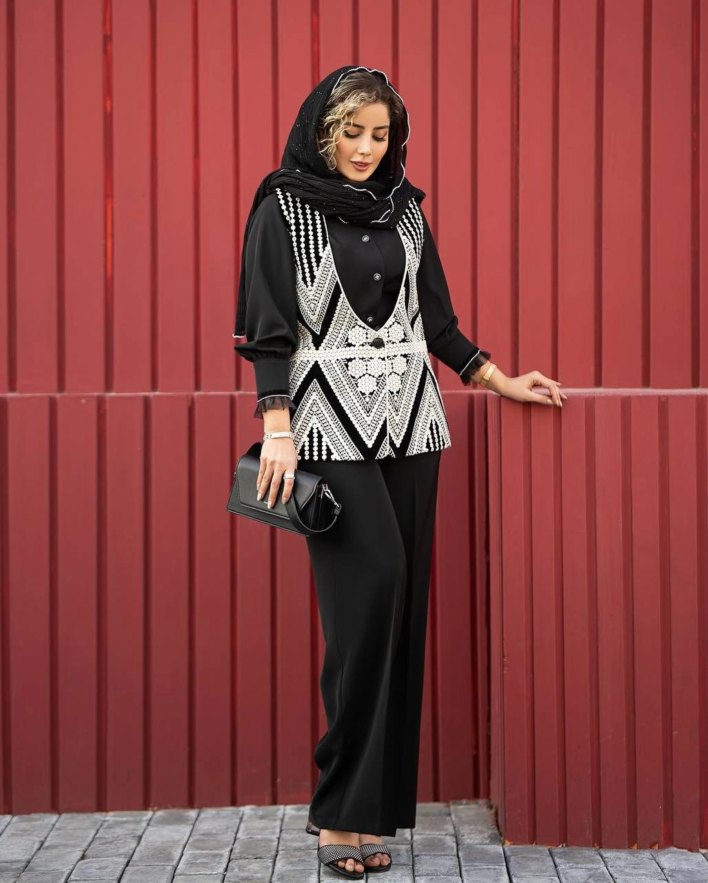 وست و شومیز زنانه - ست ماه