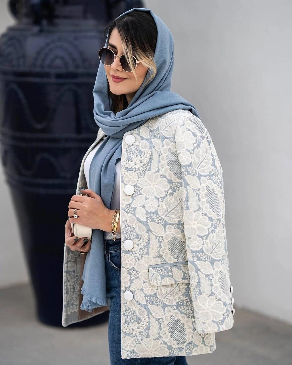 کت سوزن دوزی برکه