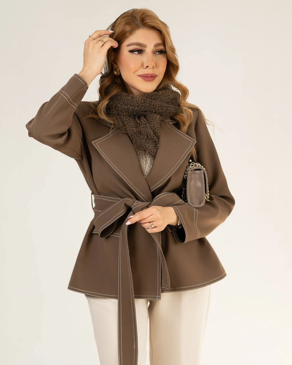 کت و شلوار موکا