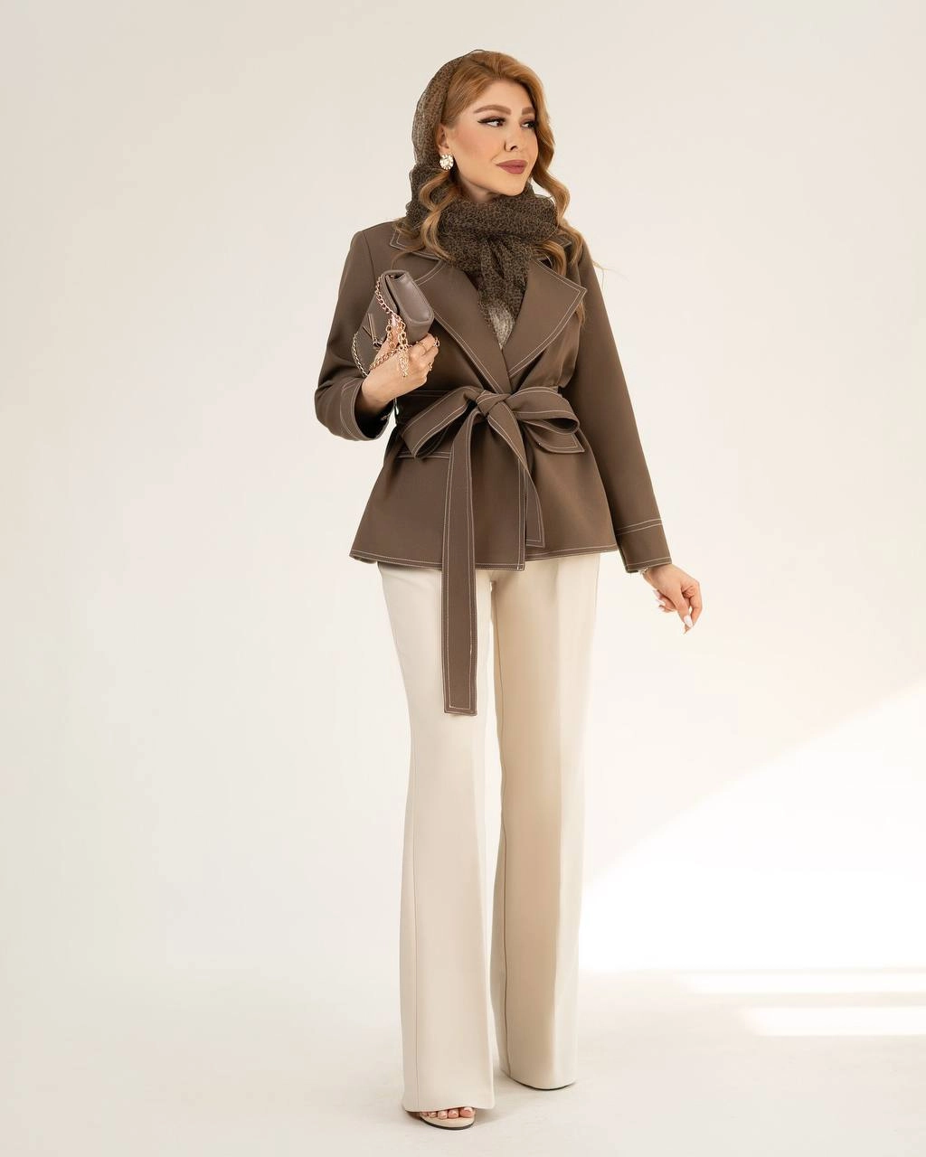 کت و شلوار موکا