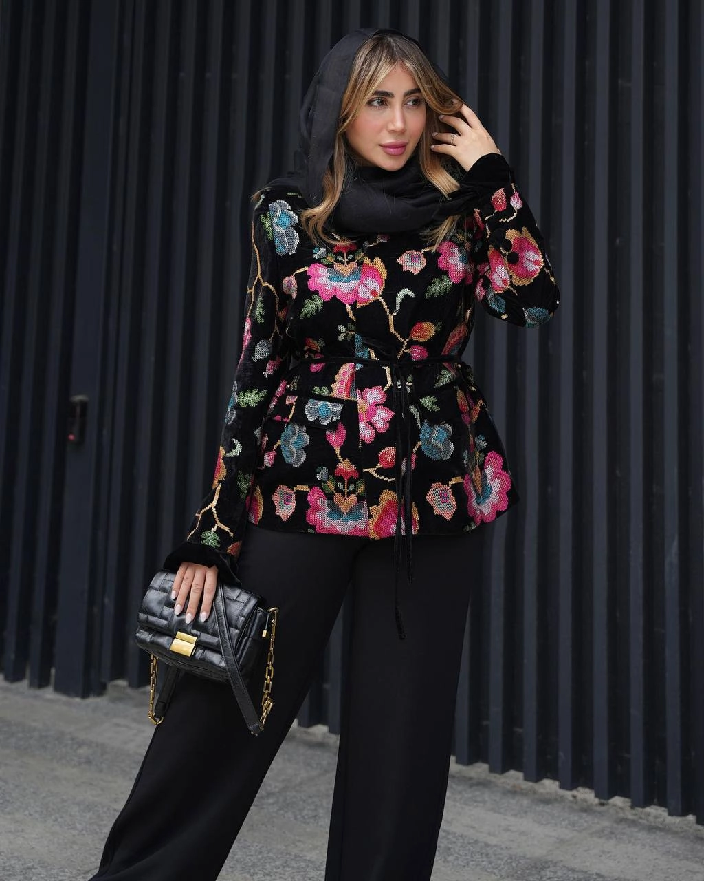 کت مخمل شایلین